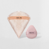 Kit Esponja de Maquiagem Powder Puff + Esponja Mini Powder Puff (2 Produtos)