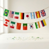 Varal Bandeira de Países – Copa do Mundo – 5,5m – 1 unidade – Rizzo
