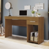 Escrivaninha Mesa Escritório Office Nt 2070 1 Gaveta 108cm Freijo Trend Freijó