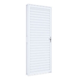 Porta de Aço de Giro Laminada 215x60cm Riobras Branco