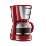 Cafeteira Elétrica com Porta Filtro Mondial Doce Arome Vermelha 18 Xícaras – 220V
