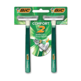 Barbeador descartável Confort2 Sensitive Verde 2 unidades Bic