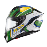 Capacete Texx Fechado Kaiman Flag Brasil Japão