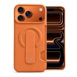 Capa para iPhone 17 Pro Max – Card Ring – Laranja – Gshield