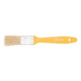 TRINCHA/PINCEL 1, PARA VERNIZ, CERDAS BRANCAS, CABO DE PLASTICO, 1PC // MTX