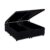 Cama Box Baú Queen Universal Suede Black (158x198x35) – Costa Rica