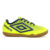 Chuteira Umbro Futsal X Diamond Jr Verde Limão e Azul Escuro – Juvenil