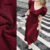 Lovito Vestido Elegante De Natal Com Botões Vermelho Para Mulheres Ideal Para a Primavera/verão LBL29336