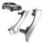 Par Puxador Interno Prata Renault Megane Grandtour 2007-2012