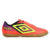 Chuteira Umbro Futsal Fast II Coral Roxo e Amarelo – Masculino