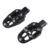 PEDALEIRA MOTO ESPORTIVA PEDAL PRETO PAR