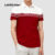 Lovito Camisa Polo Masculina Casual De Natal E Ano Novo Colorida Primavera/verão Vermelha LNE122142