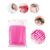 Kit 100 microbrush cotonete alongamento fio a fio cílios