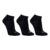 Kit Meia Olympikus Cano Curto C/ 3 Pares Feminino – Preto
