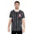 Camiseta de Time Coimbra Corinthians Retrô Listrado N8 Preto – Masculino