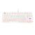Teclado Mecanico Mancer Ghoul MK3, RGB, ABNT2, Switch Huano Vermelho, Branco, MCR-GHM3-WH01
