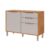 Balcão de Cozinha c/ Tampo Divina c/ 2 Portas e 2 Gavetas 120 cm Cinamomo/Off White – MGM