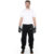 Calça de Goleiro Poker Pro Foom 4 Preto e Branco – Adulto
