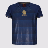 Camisa Flamengo Frequência Infantil Marinho