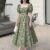 Lovito Vestido Casual com Zíper para Primavera/verão Verde para Mulheres L161LD013