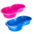 Piscina Feijão Infantil 50L/100L Rosa ou Azul Caixa Multiuso Polietileno Rígida Afort Criança Pet