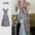Lovito Vestido Casual Com Contraste E Amarração, Primavera/verão, Vestido Preto E Branco Para Mulheres L138AD873