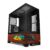 Gabinete Gamer Pichau HX750 Ligno, Mid-Tower, Com Tela LCD, Lateral de Vidro, Preto, PG-HX750LCD-BK