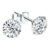 Brinco Masculino Prata De Lei 925 Pedras Zircônias 12mm