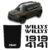Kit Adesivos P/ Jeep Willys Renegade 2025 1941 Capo+Laterais