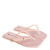 Rasteira Translúcida Charm Pink com Glitter Detalhe em Costura POP STARRY_4