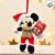Enfeite para Pendurar – Mickey Mouse Dourado de Pelúcia – 15cm – 1 unidade – Disney Original – Rizzo