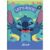 Caderno Brochura 140x200mm 80fls Stitch Let´s Rock Foroni