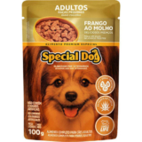 Ração Úmida Ultralife para Cães Adultos de Porte Pequeno Sabor Frango ao Molho 100g Special Dog