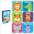 Kit 6 Quebra Cabeça Infantil de Madeira Educativo Pedagógico Lúdico (4 Peças cada) Mdf