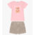 Conjunto Infantil Blusa Com Shorts  Trick Nick Rosa