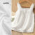 Lovito Blusa Casual com Bordado de Ilhós com Gola de Babado Primavera/verão off-white L150ED174