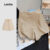 Lovito Shorts Elegantes com Zíper Linha Simples Primavera/verão Shorts Caqui para Mulheres L138ED245