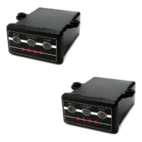 2 Central Comando Ligação Estrobo Led Giroflex 12v 24v