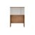 Modulado de Quarto Armário Ponte Aéreo Casal/Queen 167cm Rizon/Linea c/ 4 Portas Cumaru/Fendi – Novo Horizonte
