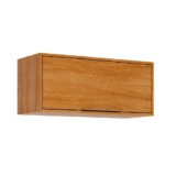 Armário Aéreo p/ Cozinha Divina Geladeira c/ 1 Porta Basculante 80 cm Cinamomo – MGM