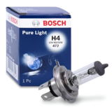 Lâmpada Farol H4 Bosch Pure Light Vw Fox Up Kombi Parati