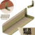 Kit 25 Cantoneiras Em L Reforço Moveis 25x25cm + Parafusos Bicromatizado Combo Completo Madeira