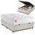 Cama Box Baú Colchão Casal Molas Ensacadas Real 138x188x68cm Linho Branco Inducol – Suporta até 130kg por Pessoa