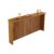 Balcão de Cozinha Painel Ilha Gourmet Imperatriz Ripado 200cm Freijó – Nesher