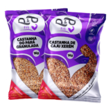 Kit Castanha do Pará Quebrada/Granulada 1Kg+ Castanha de Caju Xerém 1Kg Torrado