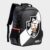 Mochila Vasco Juvenil Preta e Branca