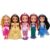 Boneca Coleção Princesas Articulada Vestido Brilhante Emite Som C/ Acessórios – Castela