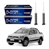 Par Amortecedor Traseiro Saveiro Cross G6 1.6 2014 A 2016