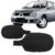 Par Capa Retrovisor Clio 99 2000 2001 2002 2003 2004 2005 2006 2007 2008 2009 2010 Preto Texturizado