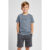 Conjunto Infantil Menino Bordado Sailing Elian Azul